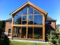 Timber and glass extension